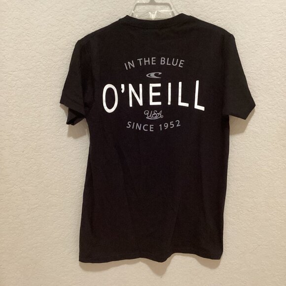 ONeill Black T-Shirt "In The Blue Since 1952" Design Size S - Picture 6 of 8